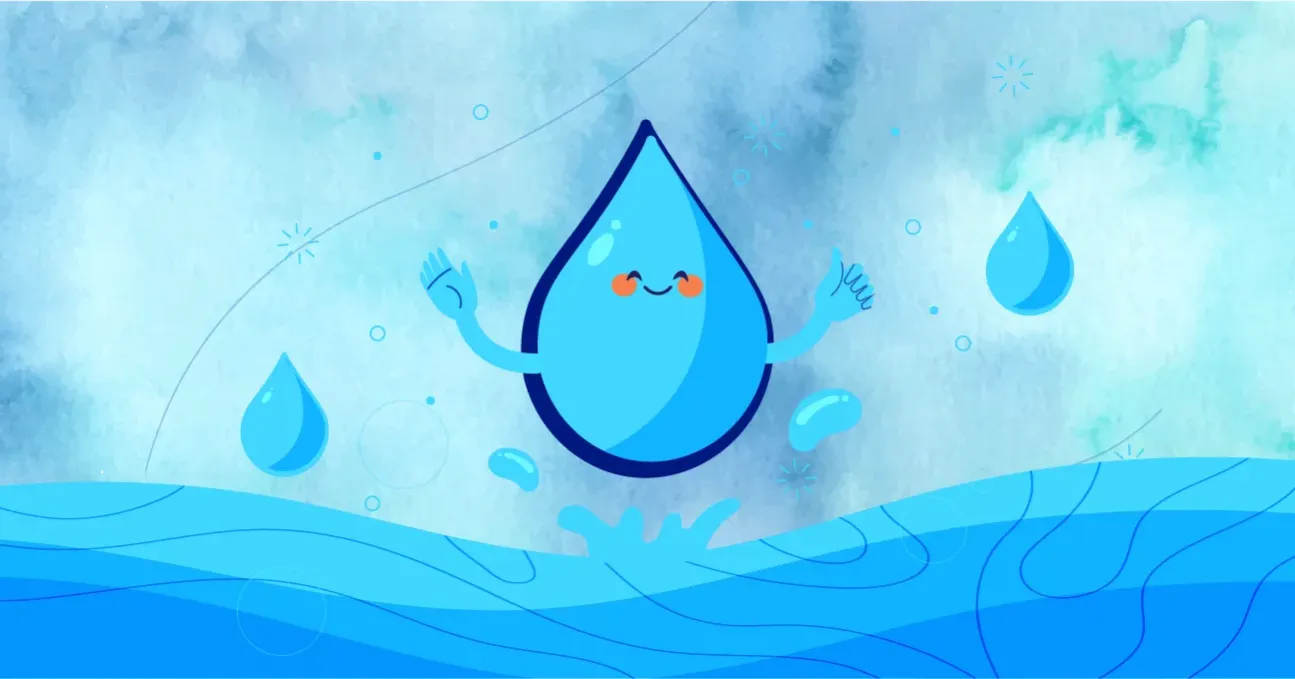 Track your water intake to promote mental well-being